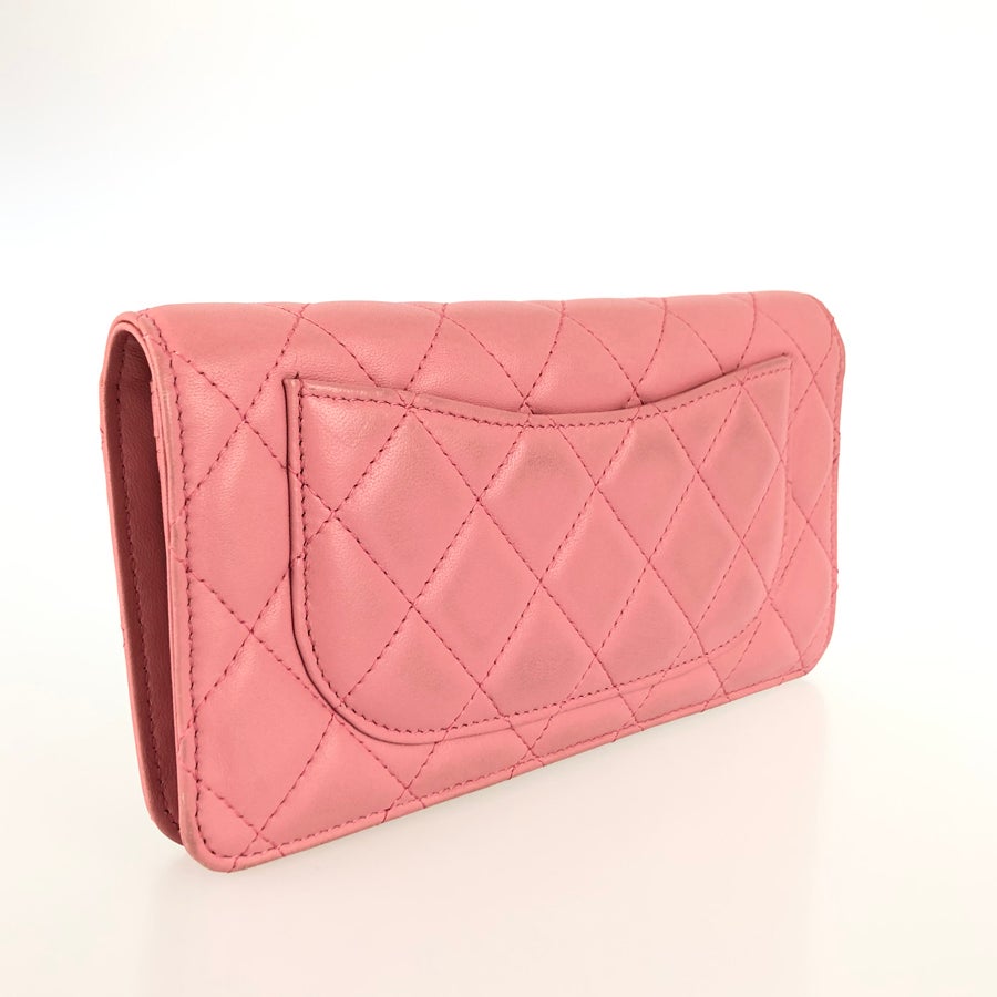 シャネル マトラッセ   長財布 二つ折り