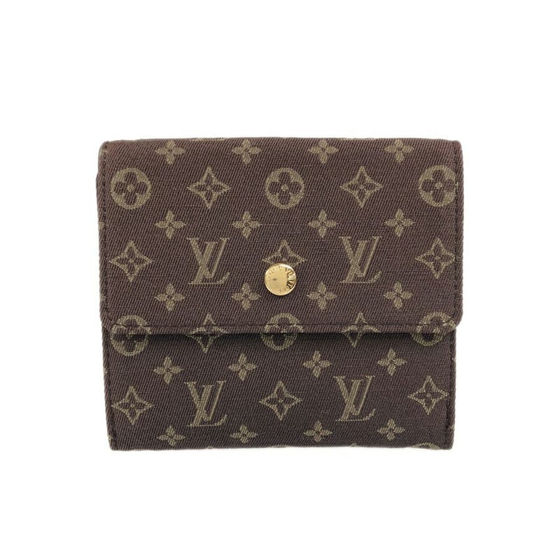 ルイ・ヴィトン モノグラム ミニ ラン ポルトフォイユ エリーズ  三つ折り財布