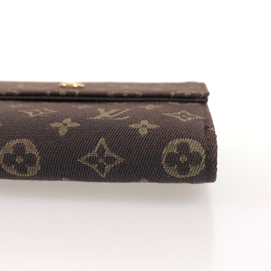 ルイ・ヴィトン モノグラム ミニ ラン ポルトフォイユ エリーズ  三つ折り財布