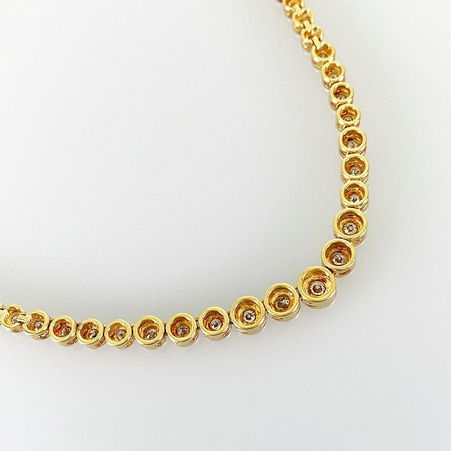 ノーブランド テニスネックレス