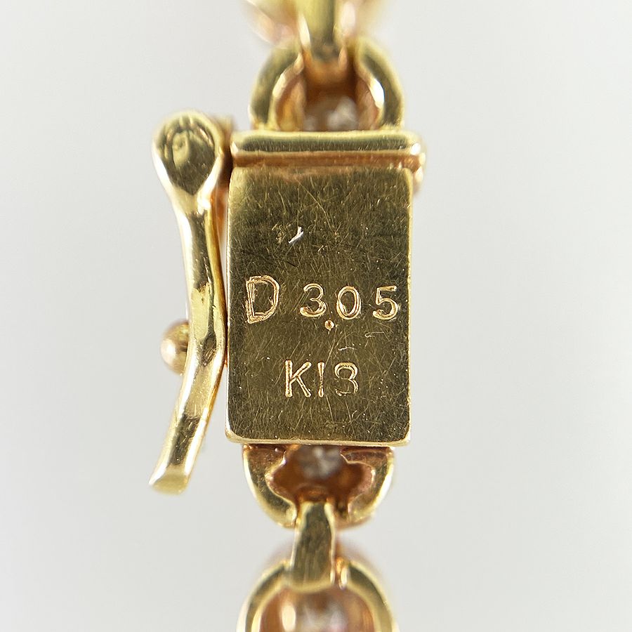 ノーブランド テニスネックレス