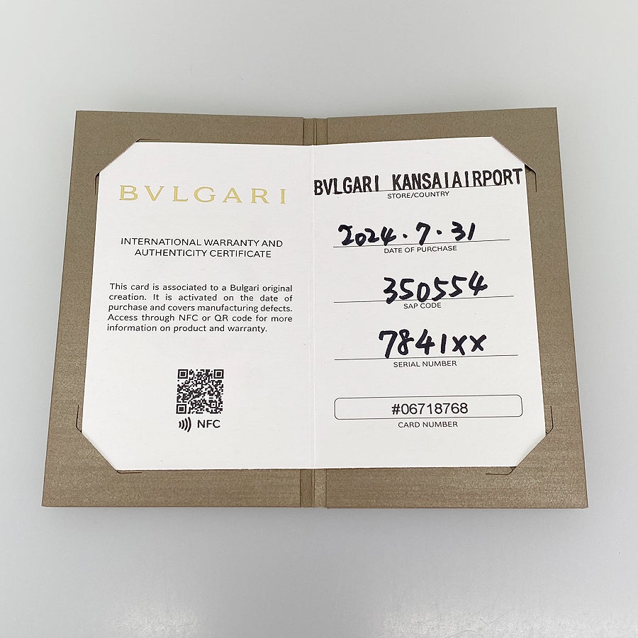 ブルガリ ネックレス