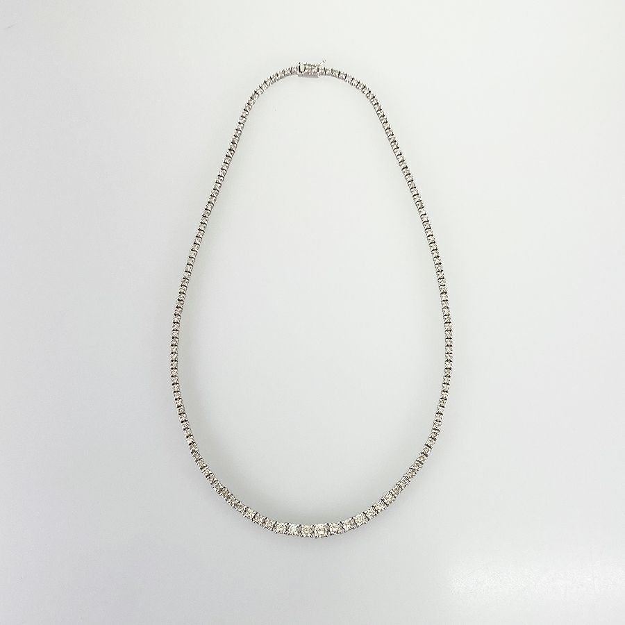 ノーブランド テニスネックレス