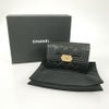 シャネル 三つ折り財布