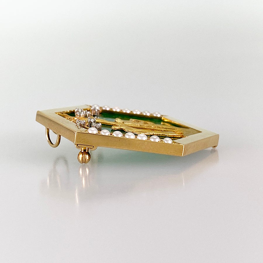 デザイナーズジュエリー ブローチ