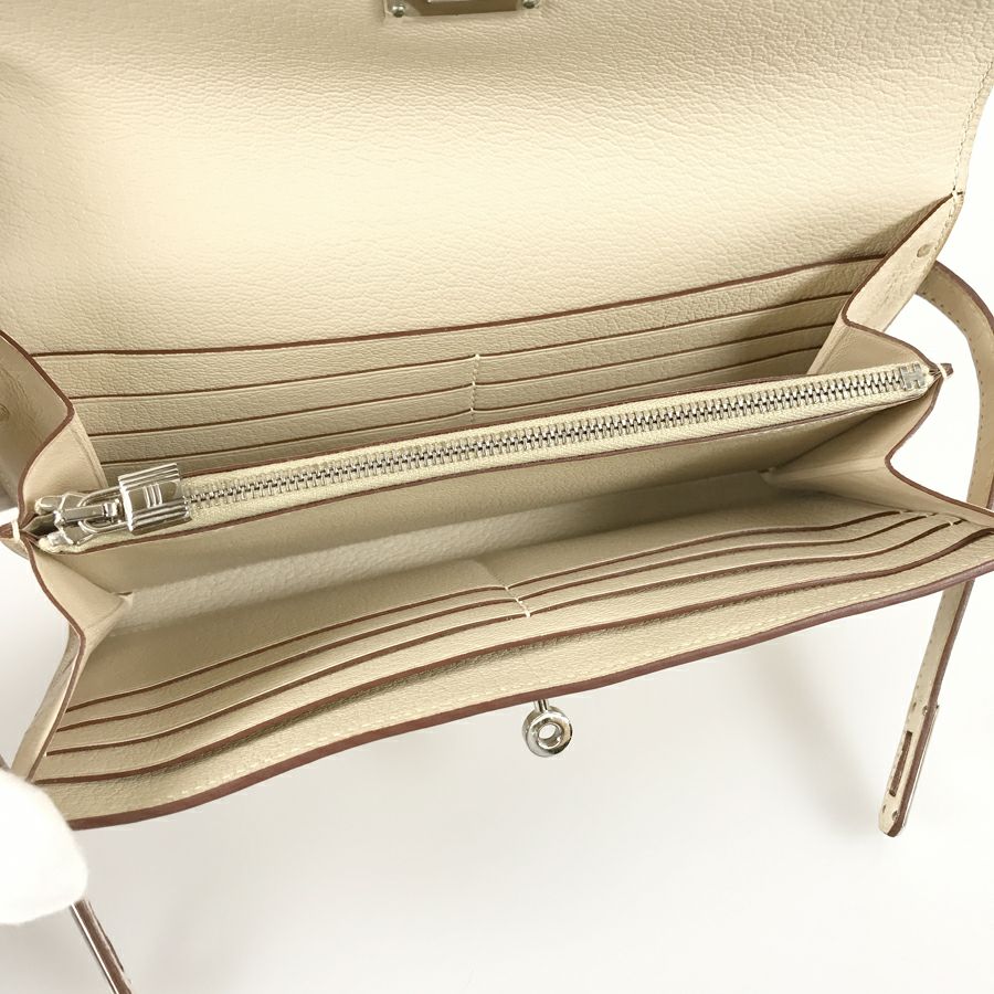 エルメス 長財布 かぶせ蓋