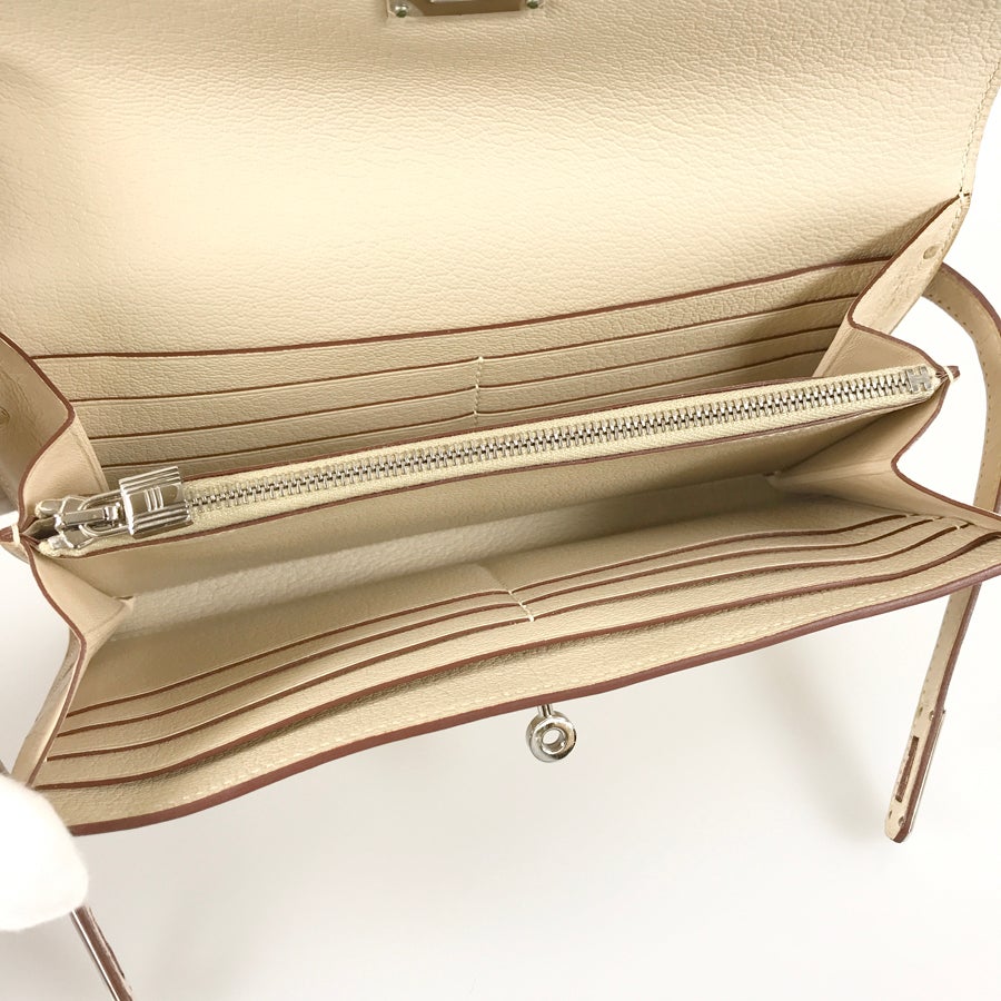 エルメス 長財布 かぶせ蓋