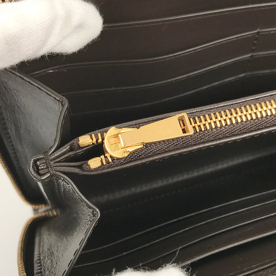 ボッテガヴェネタ 長財布 ラウンドファスナー