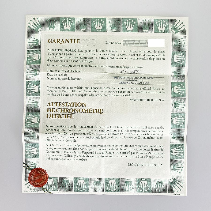 ロレックス 16013G メンズ 腕時計