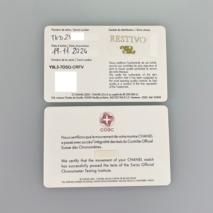 シャネル H10472 レディース 腕時計