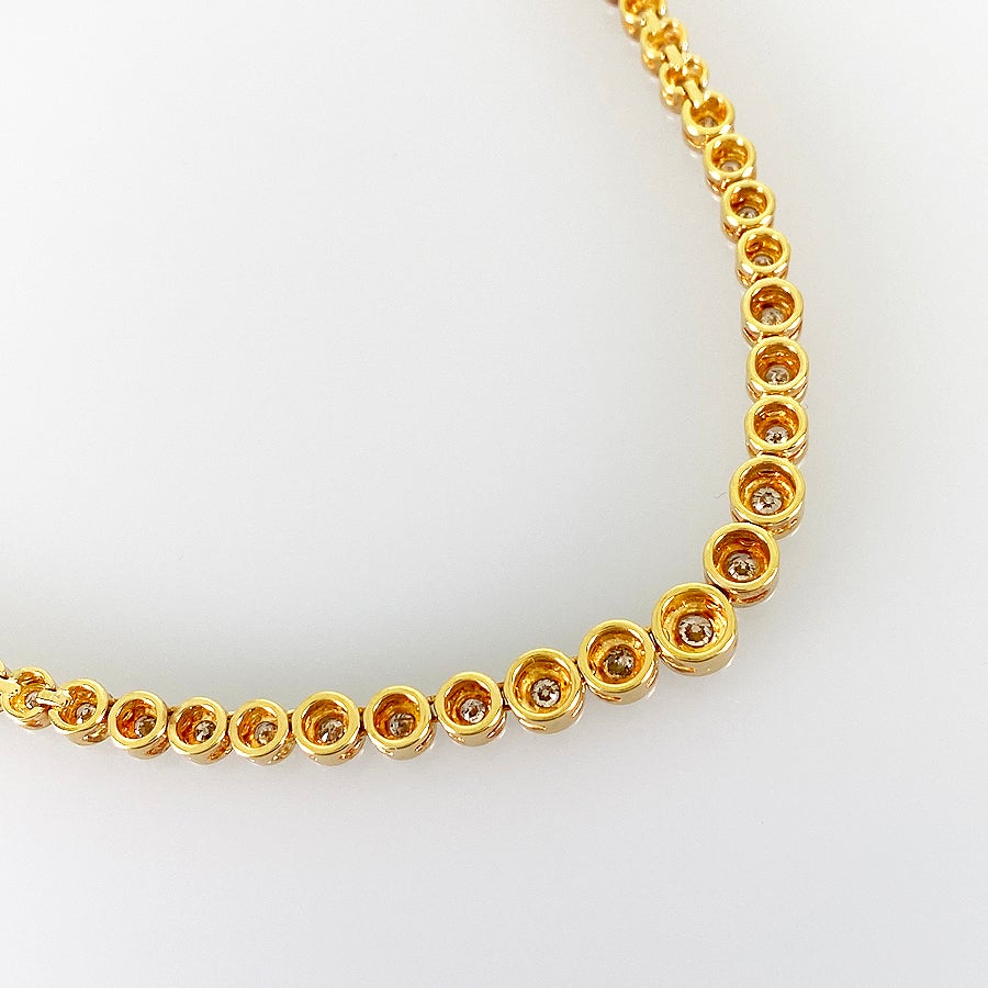 ノーブランド テニスネックレス