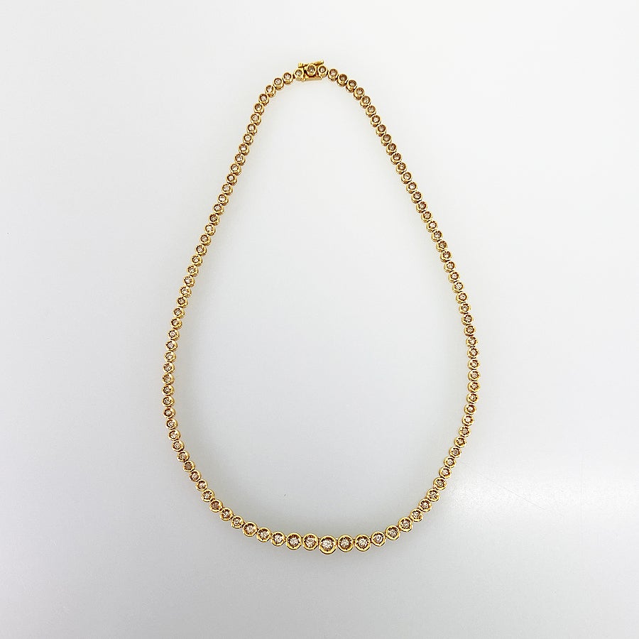 ノーブランド テニスネックレス