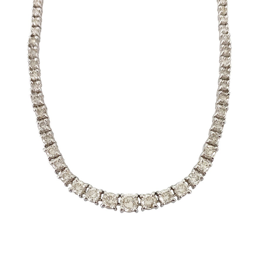 ノーブランド テニスネックレス