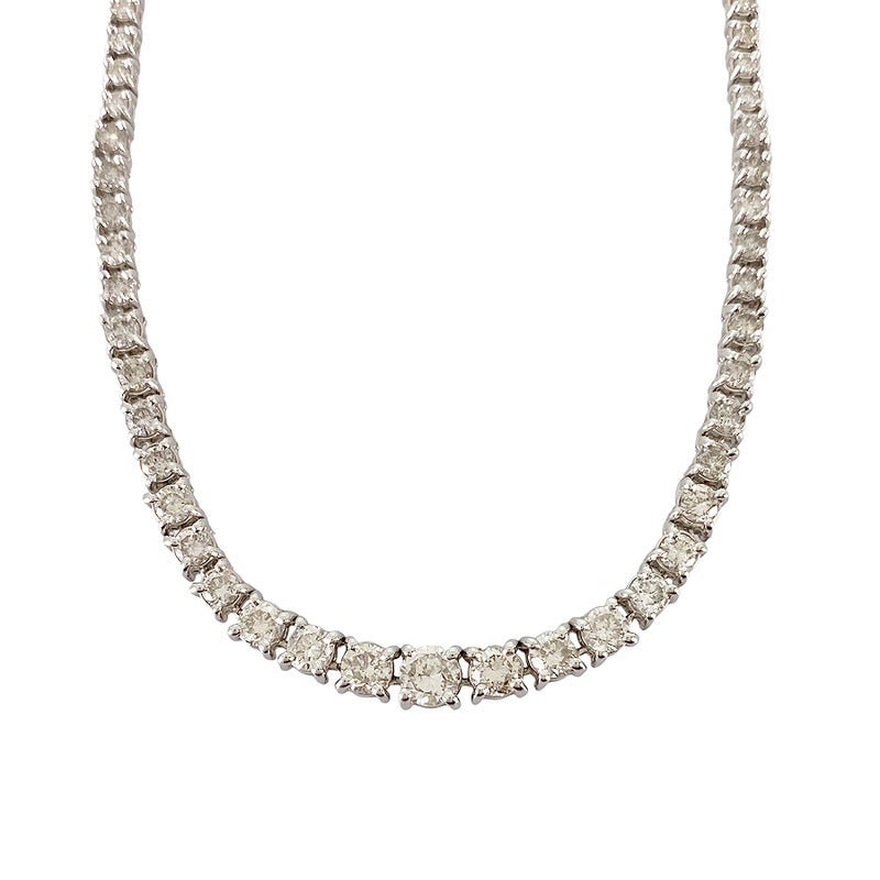 ノーブランド テニスネックレス