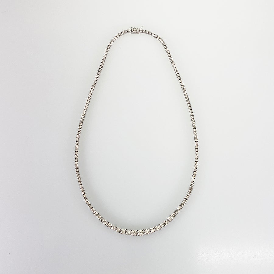 ノーブランド テニスネックレス