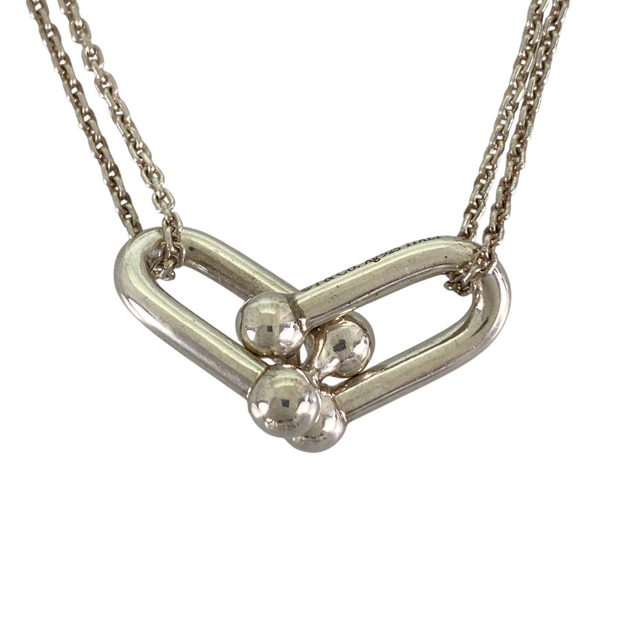 ティファニー ハードウェア ラージ ダブル リンク ネックレス