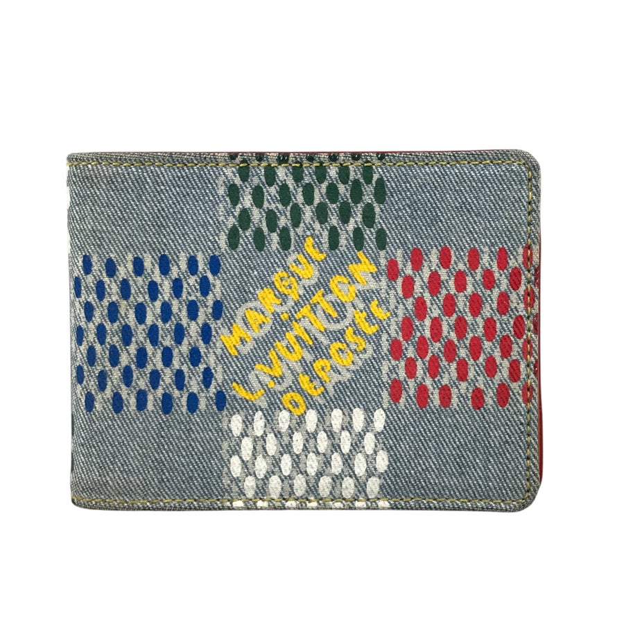 ルイ・ヴィトン アンプラント ポルトフォイユ クレア 草間彌生 二