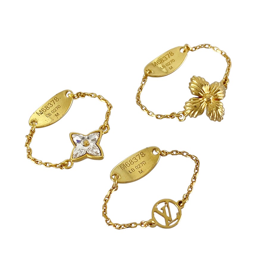 ルイ・ヴィトン セット3 バーグブルーミングストラス M ラインストーン