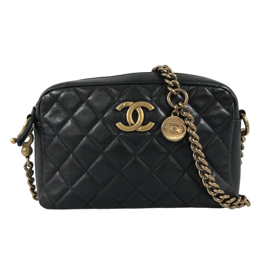 CHANELシャネル【正規品】ダイアナマトラッセ ショルダーバッグ CHANEL (シャネル) ダイアナ マトラッセ チェーンショルダー