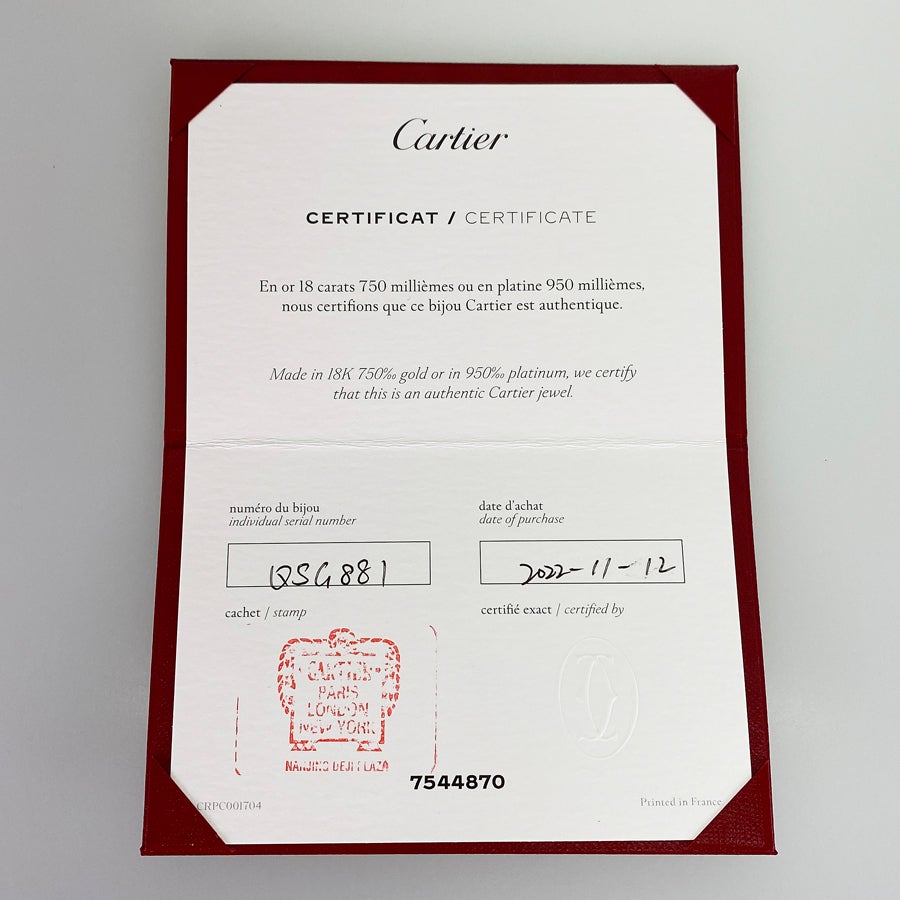 カルティエ ピアス