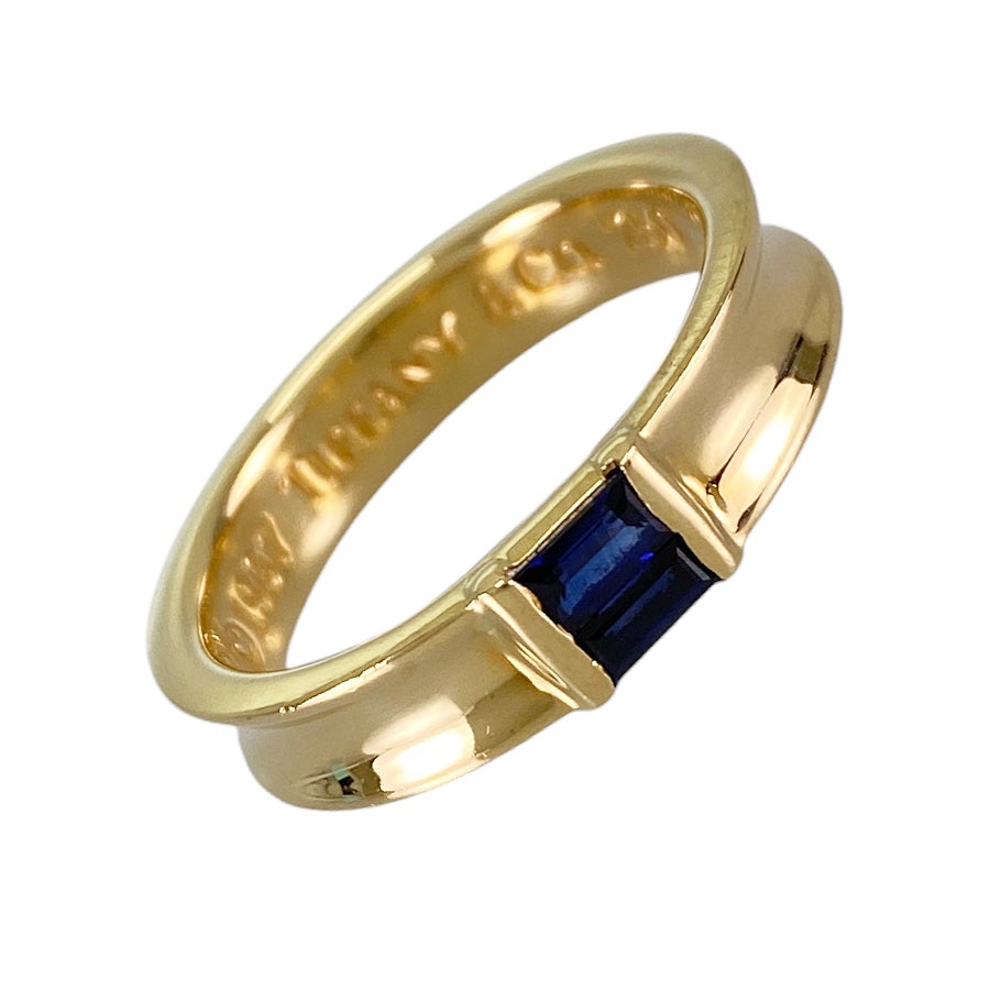 ティファニー スタッキングバンド サファイア リング | キングラム
