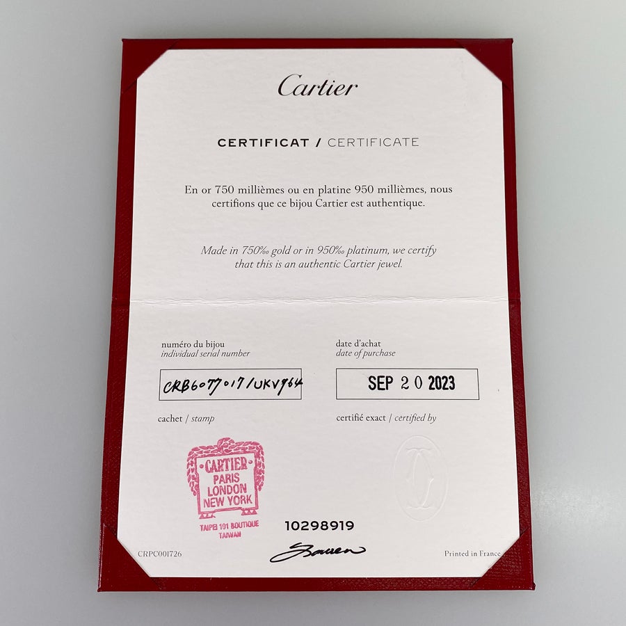 カルティエ ブレスレット