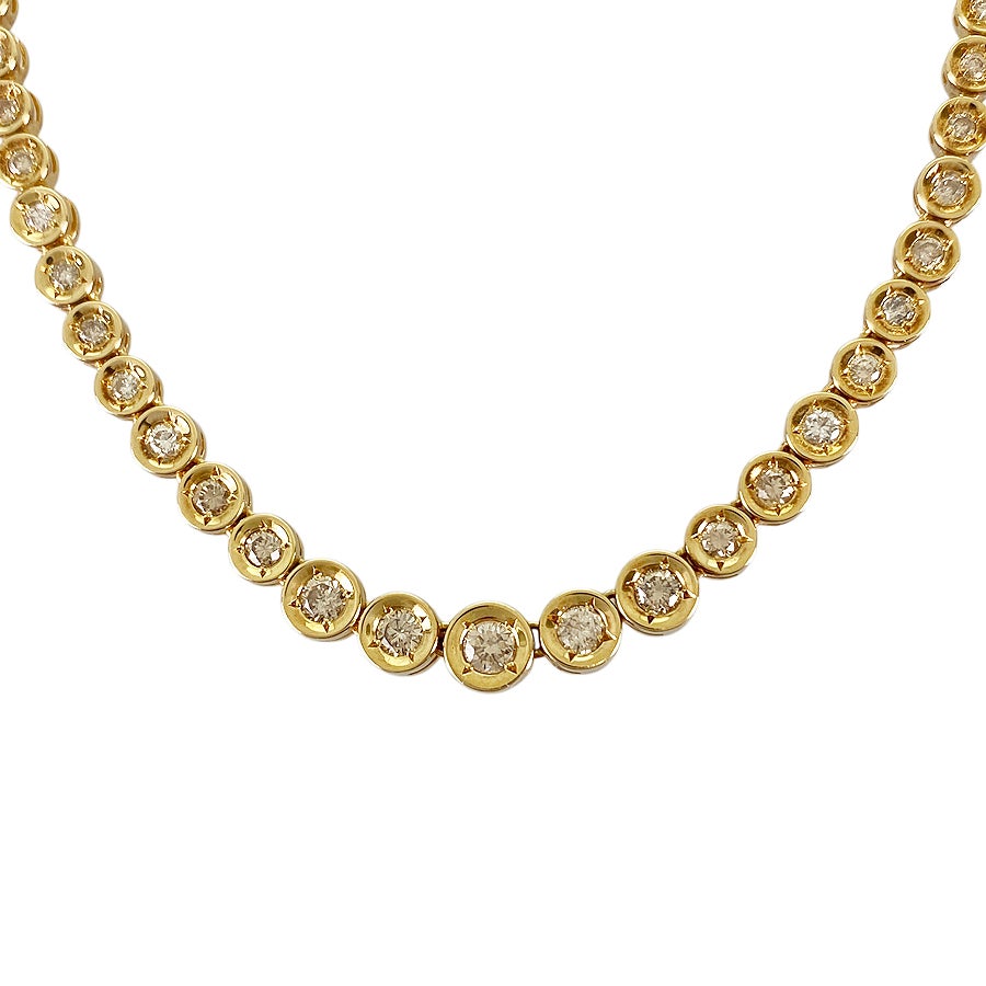 ノーブランド テニスネックレス