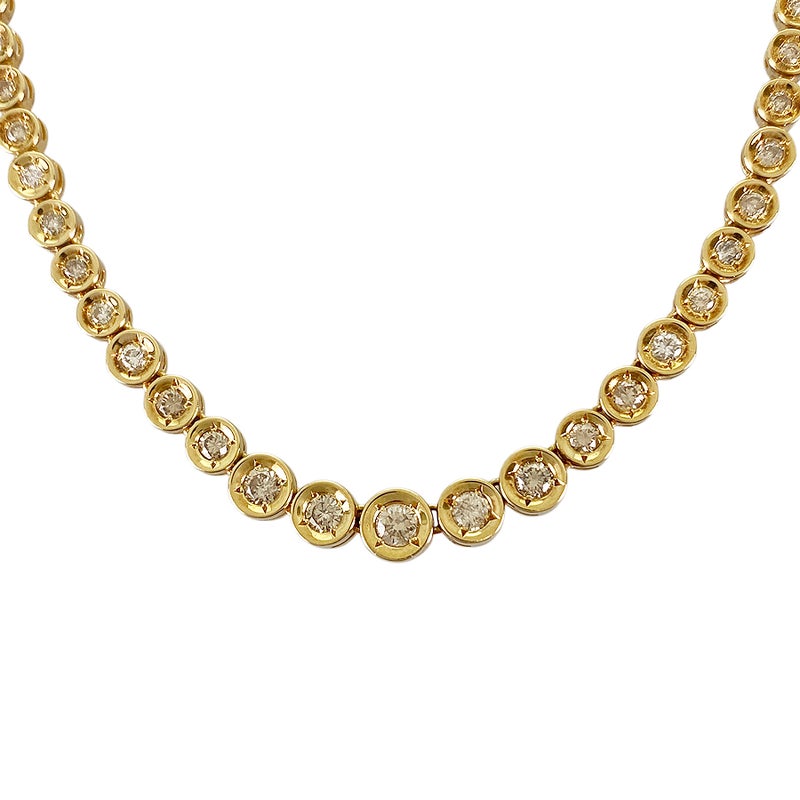 ノーブランド テニスネックレス