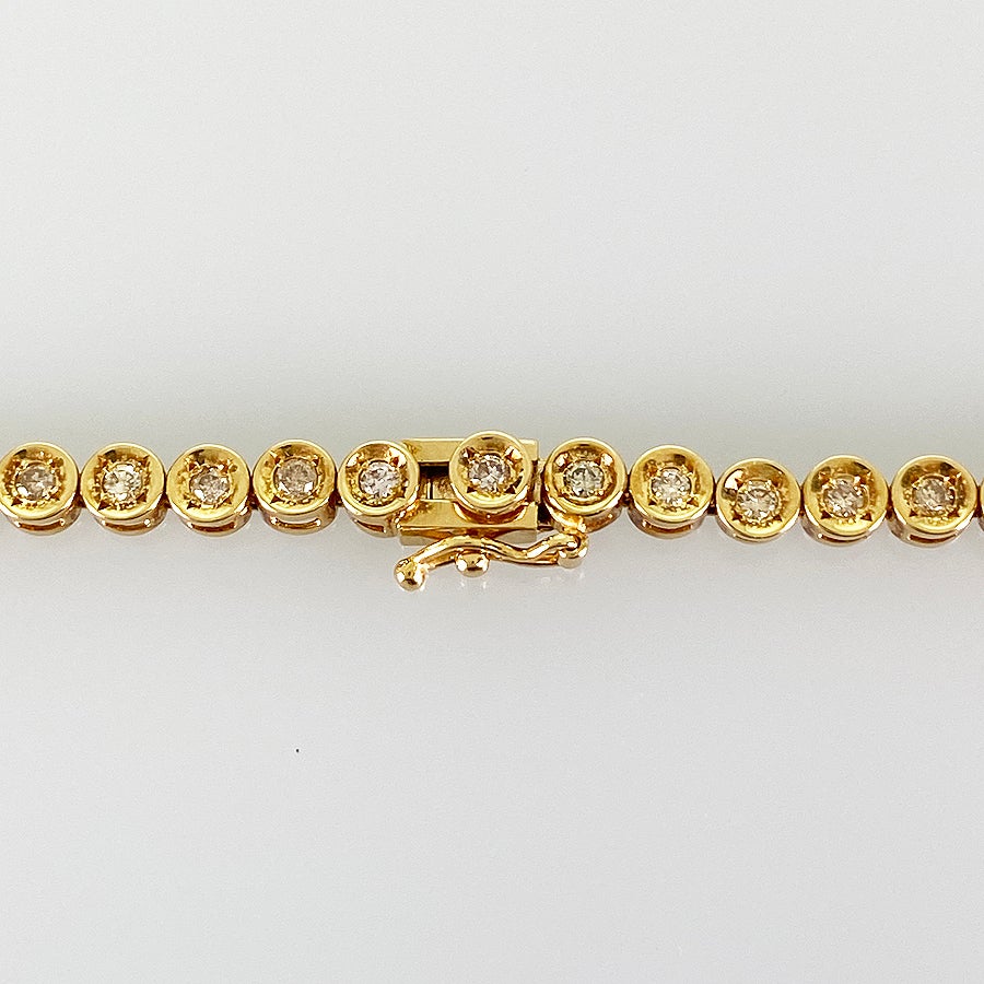 ノーブランド テニスネックレス