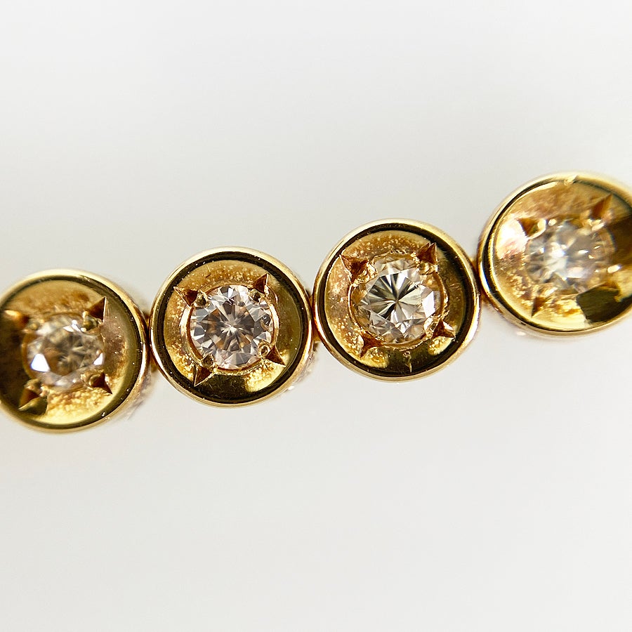 ノーブランド テニスネックレス