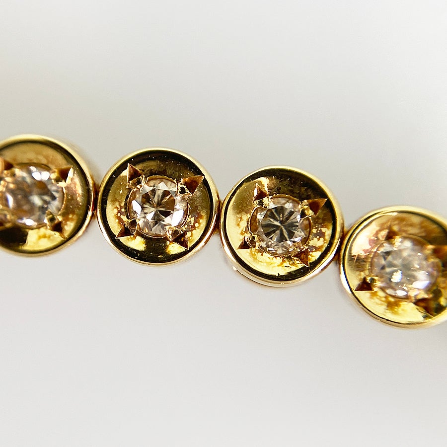 ノーブランド テニスネックレス