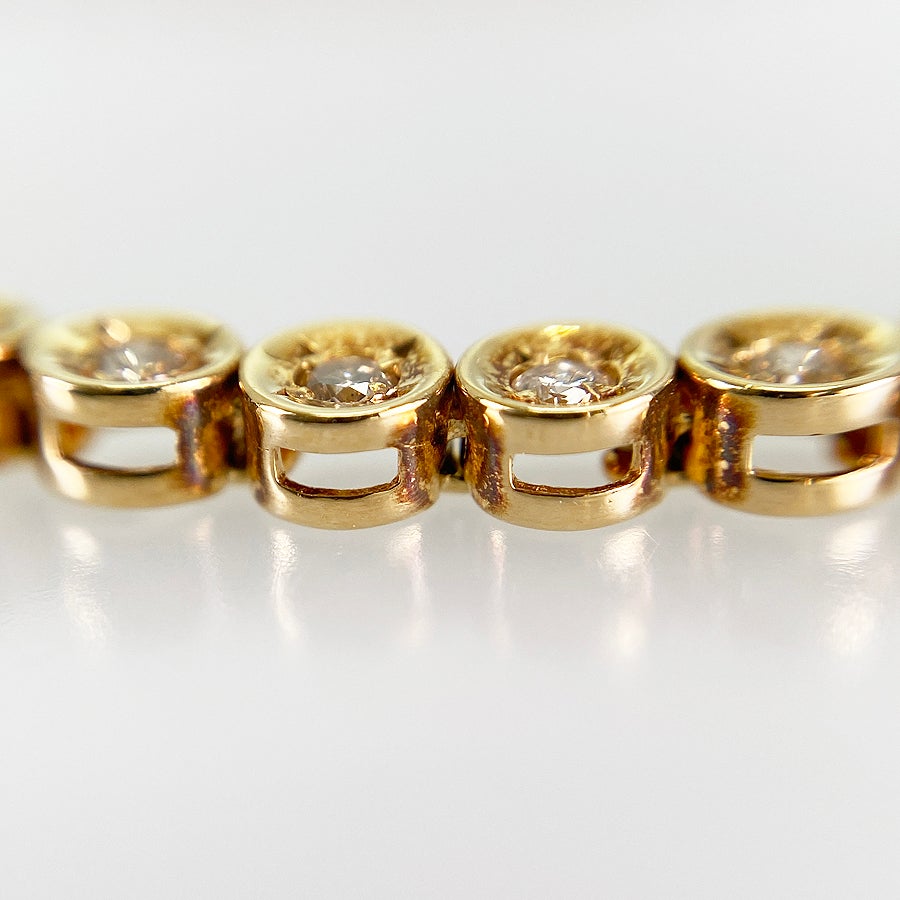 ノーブランド テニスネックレス