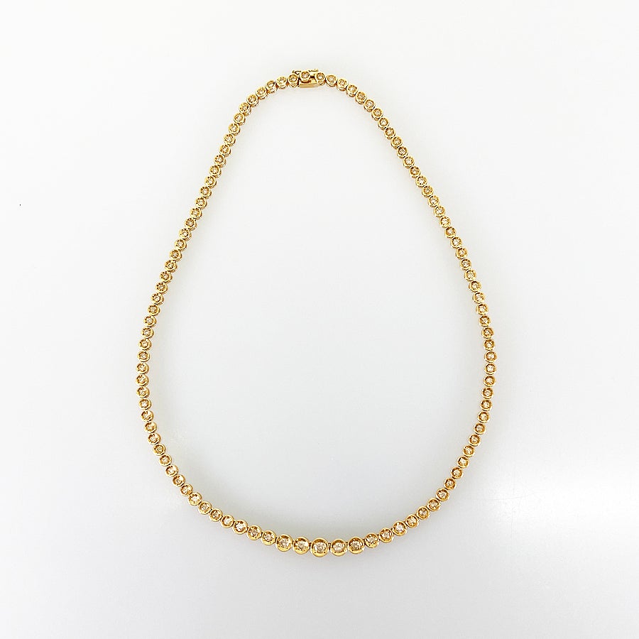 ノーブランド テニスネックレス