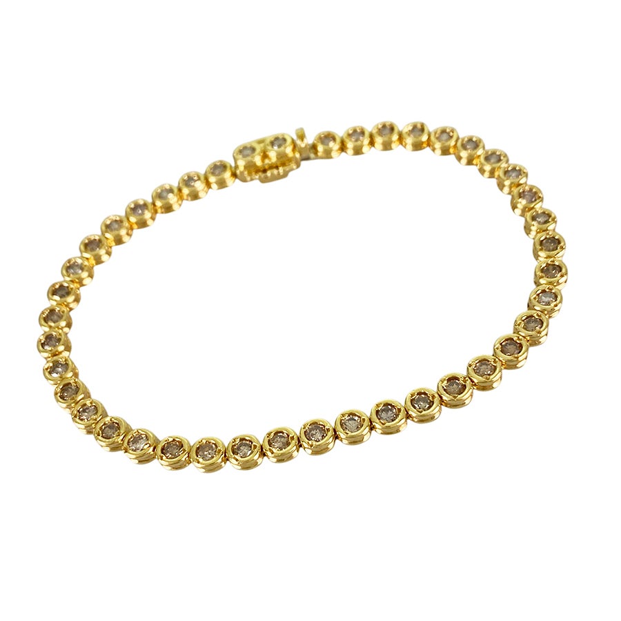 ノーブランド テニスブレスレット