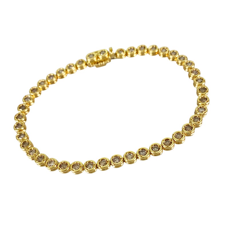 ノーブランド テニスブレスレット