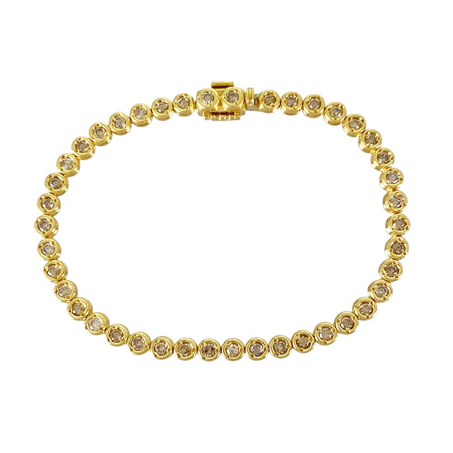 ノーブランド テニスブレスレット