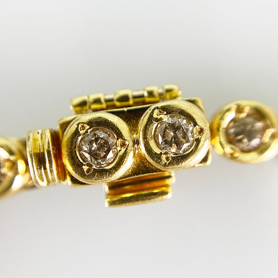 ノーブランド テニスブレスレット