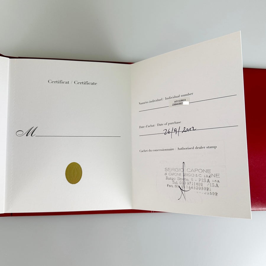 カルティエ W51008Q3 レディース 腕時計