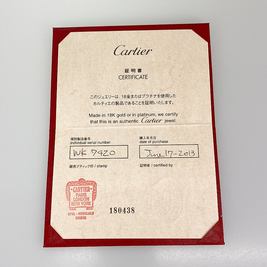 カルティエ ネックレス