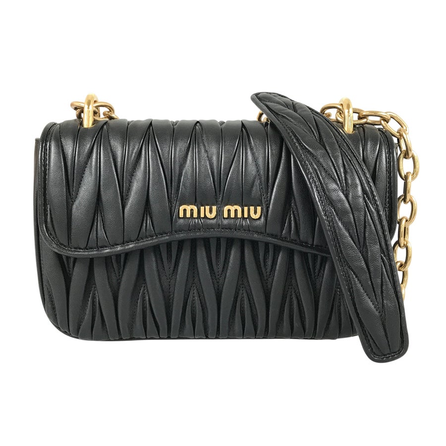 ミュウミュウ ショルダーバッグ