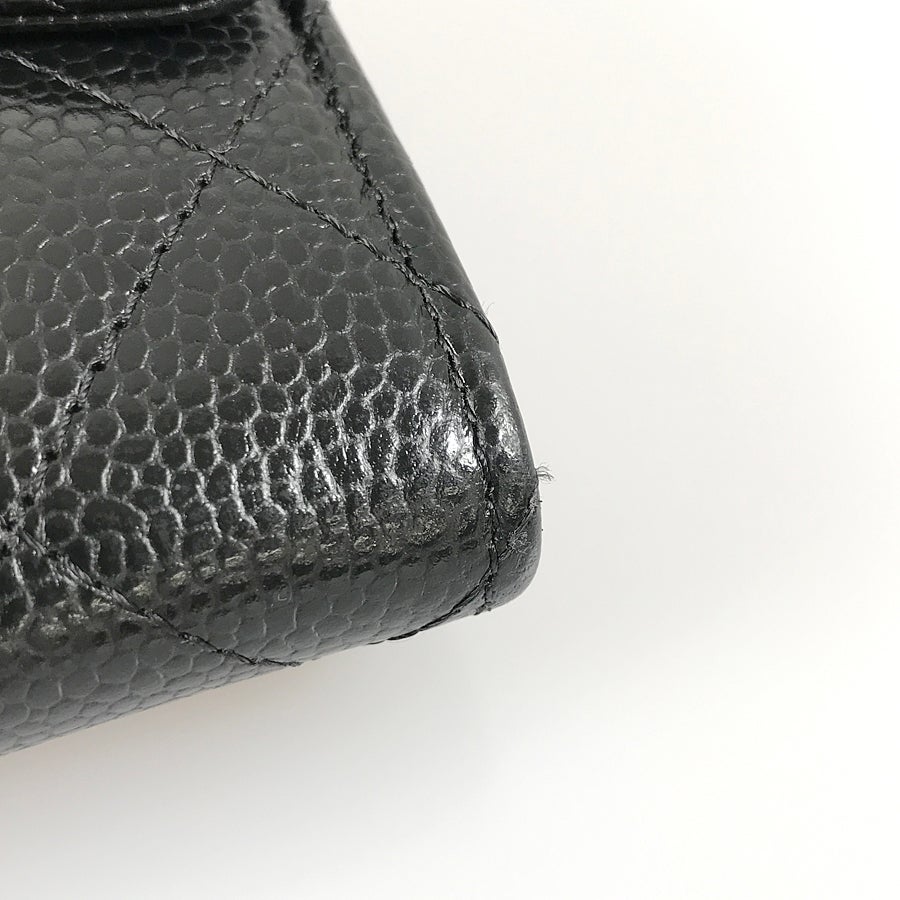 シャネル 長財布 かぶせ蓋