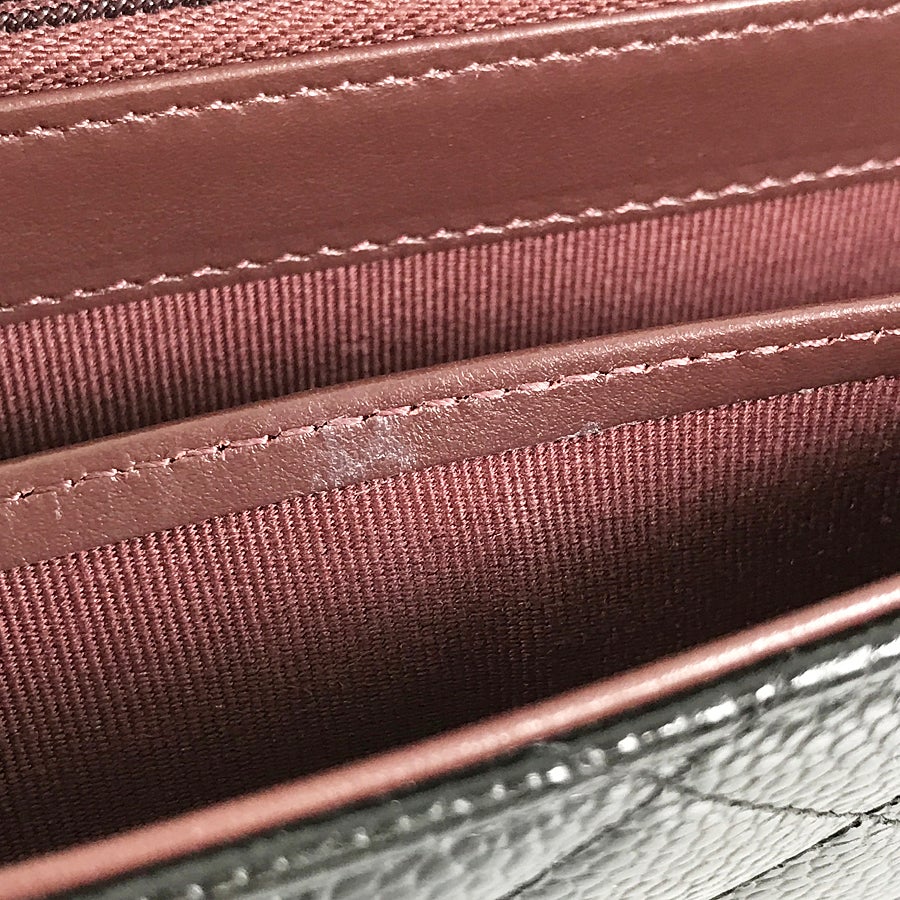 シャネル 長財布 かぶせ蓋