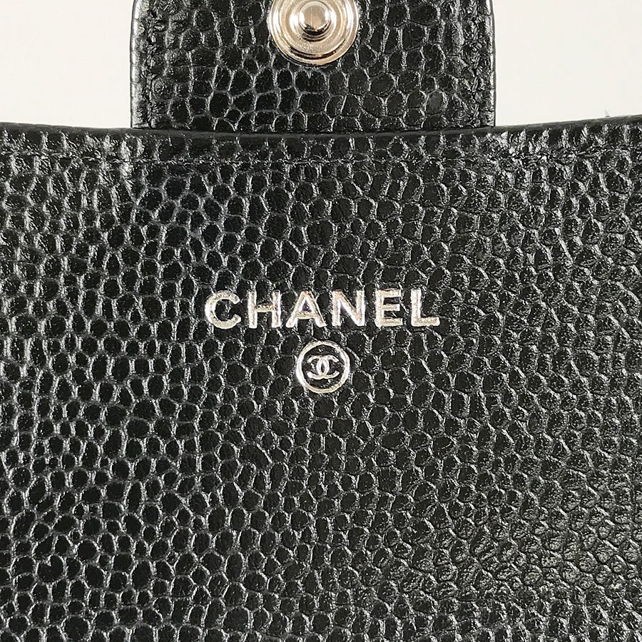 シャネル 長財布 かぶせ蓋