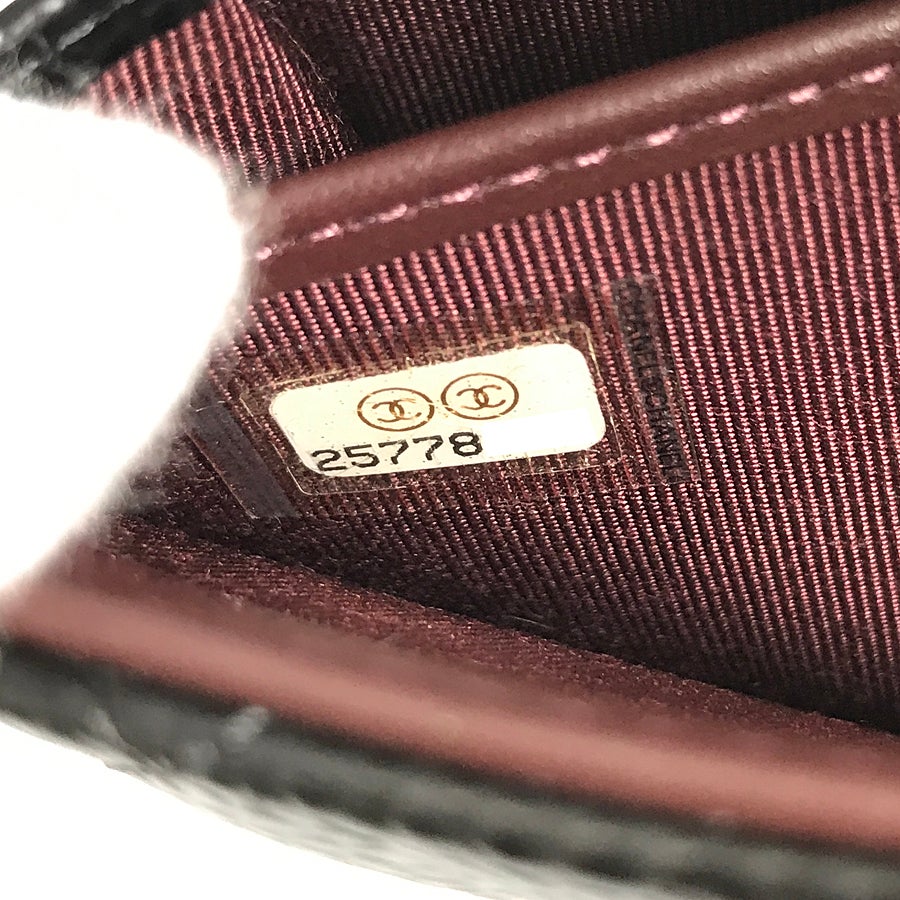 シャネル 長財布 かぶせ蓋