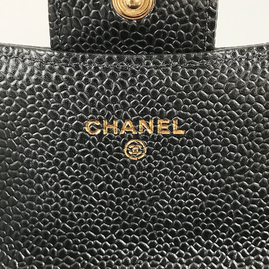 シャネル 長財布 かぶせ蓋