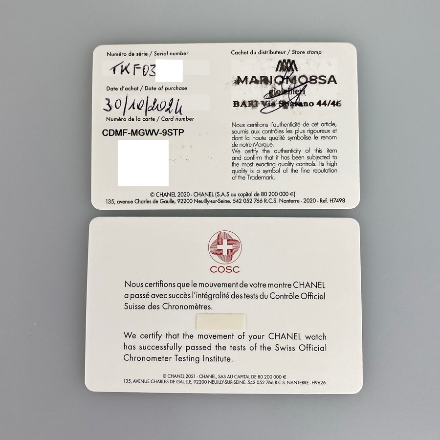 シャネル H9741 レディース 腕時計