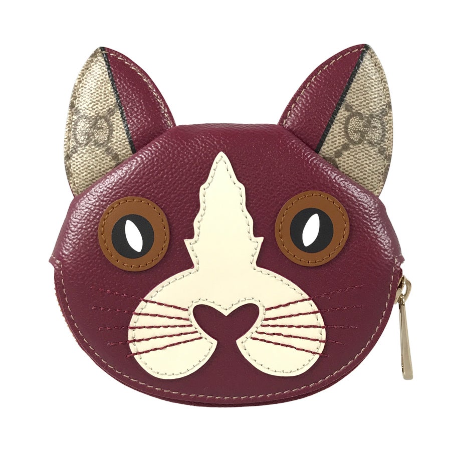 グッチ GGスプリーム キャット コインケース | キングラム