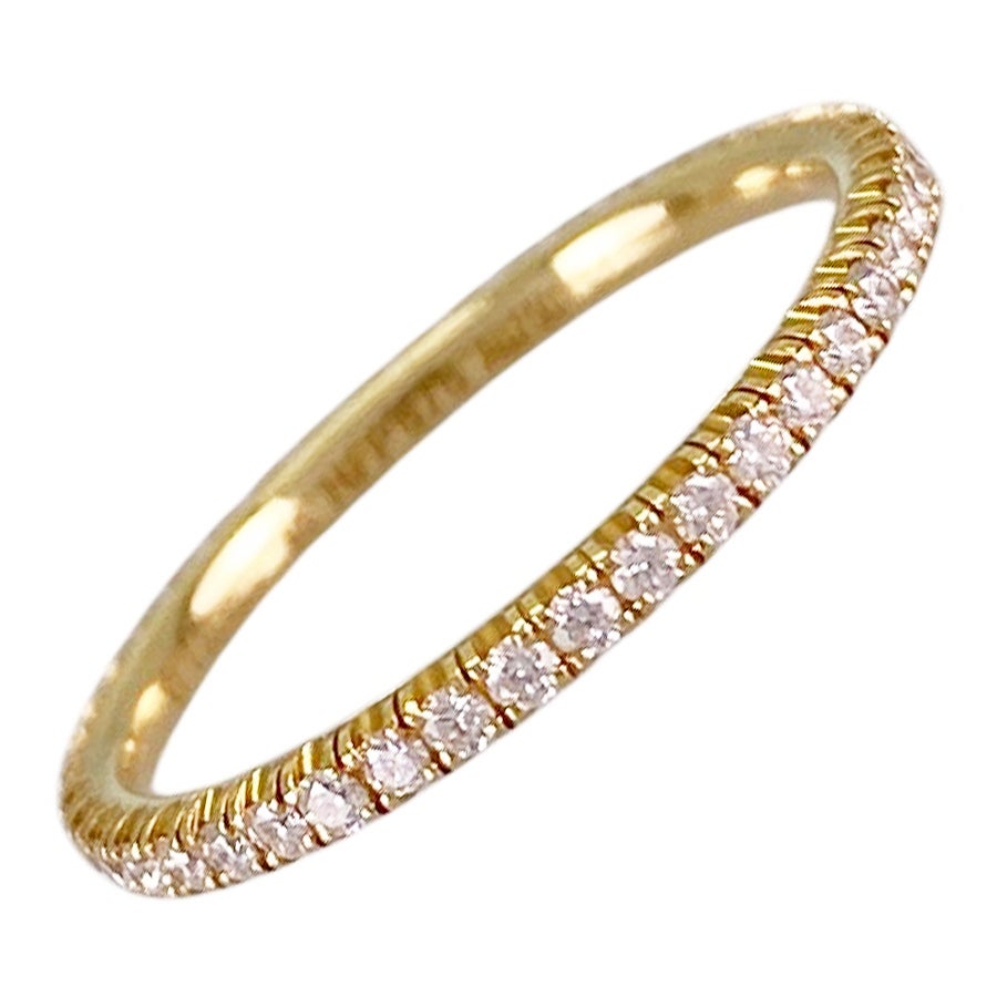 カルティエリング ダイヤモンド　フルエタニティ　エタンセル18K タイムセール中 カルティエ エタンセル フルエタニティ ダイヤモンド リング