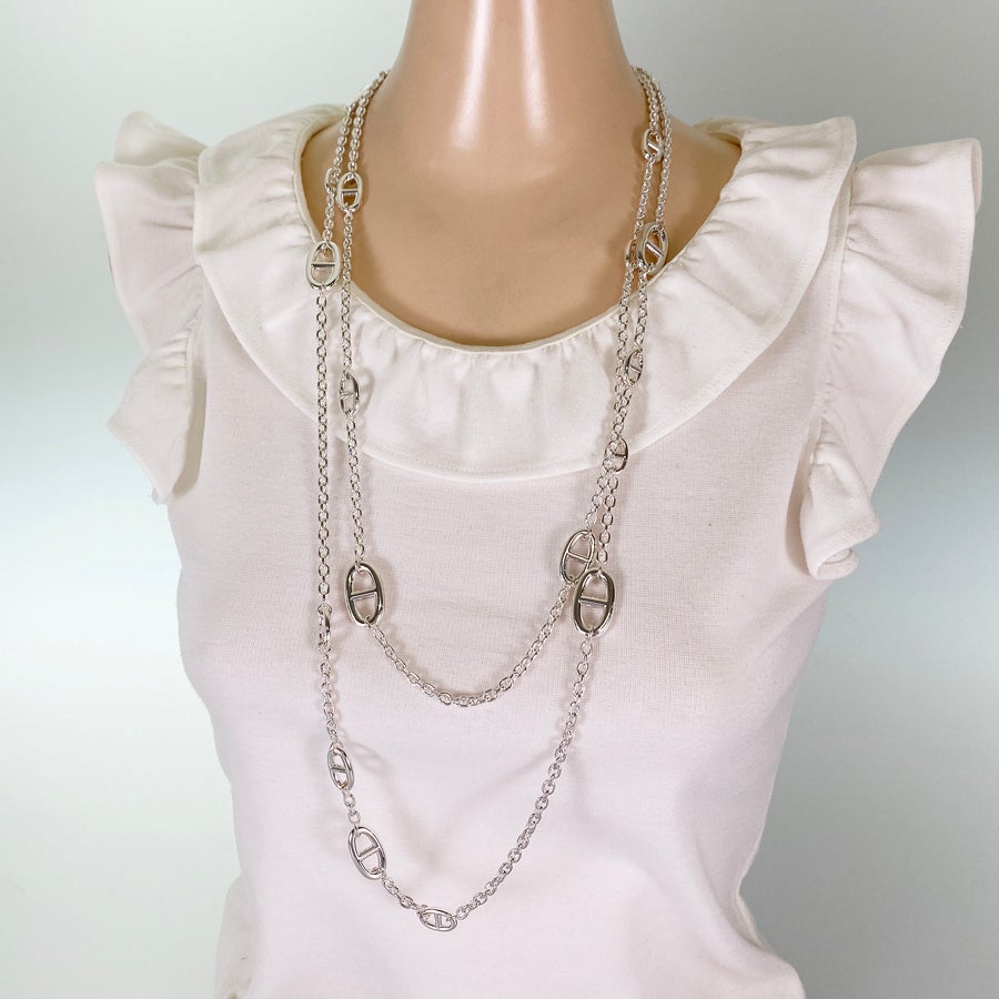 エルメス ロングネックレス