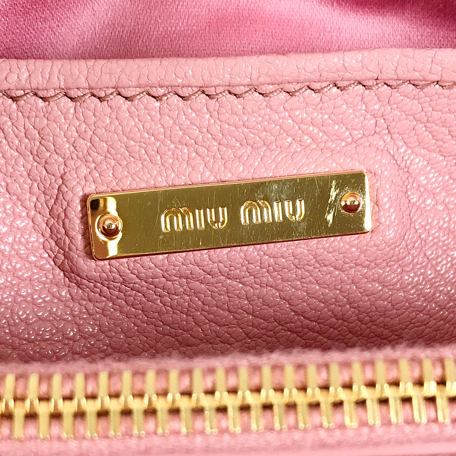 ミュウミュウ ハンドバッグ
